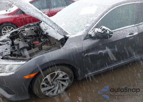 2018 Honda Civic Ex из США, поврежденный, VIN 19XFC2F72JE202686